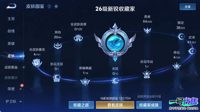 安卓QQ 121英雄 131皮肤 贵族等级6 已兑换荣耀水晶数1  无限飓风号 酷洛米之心 飞鸢探春 鸣野蒿 胖达荣荣 海洋之心 纤云弄巧 心灵战警 电玩·爆裂旋风 天才门将 鸭鸭历险记 圣诞狂...