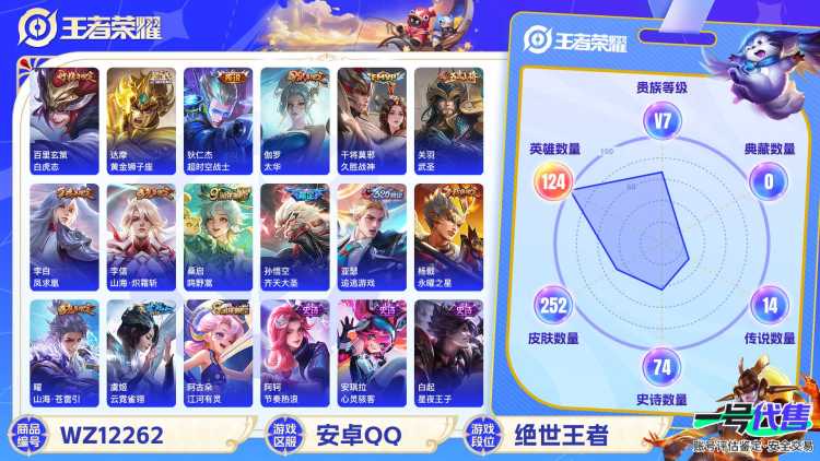 【15传说252皮肤】安卓Q-124英雄【15传说】白虎志 鸣野蒿 追逃游戏 山海·苍雷引 齐天大圣 山海·炽霜斩 黄金狮子座 超时空战士 太华 久胜战神 武圣 凤求凰 末日机甲 永曜之星 云霓雀翎